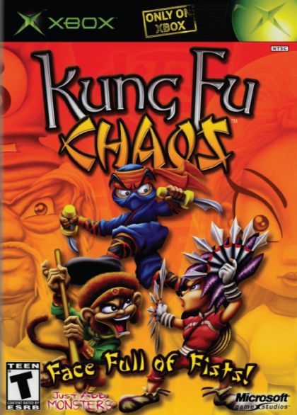 Kung Fu Chaos - front cover