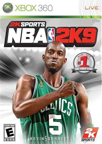NBA 2K9 - front cover