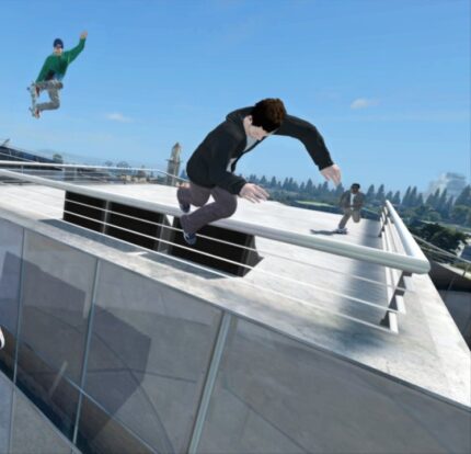 Skate 3 - Xbox 360 - back cover