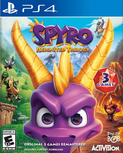 Spyro Reignited Trilogy - front cover