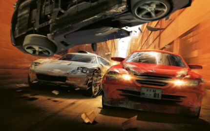 Burnout Revenge - back cover