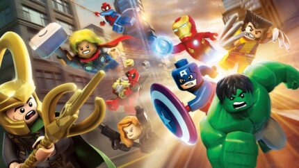 Lego Marvel Collection - back cover