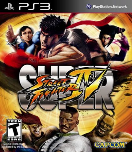Super Street Fighter IV - front cover
