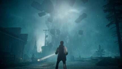 Alan Wake - back cover