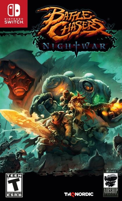 Battle Chasers: Nightwar - front cover