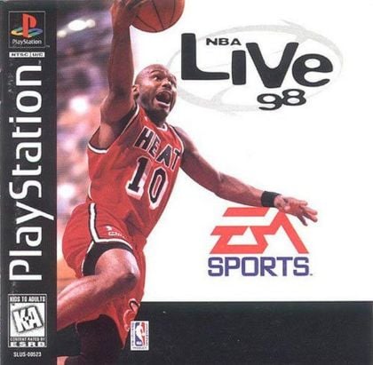 NBA Live 98 - front cover