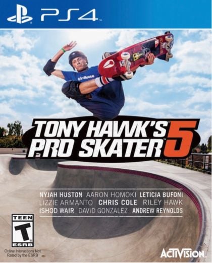 Tony Hawk 5 - front cover
