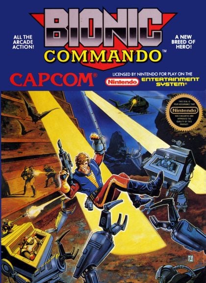 Bionic Commando - front cover