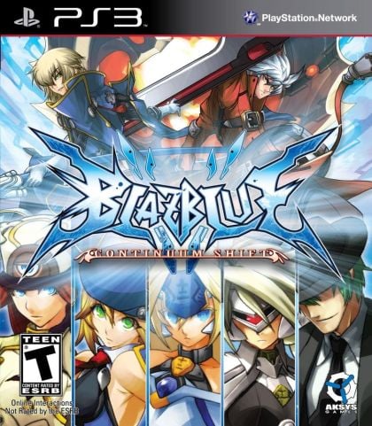 BlazBlue: Continuum Shift - front cover