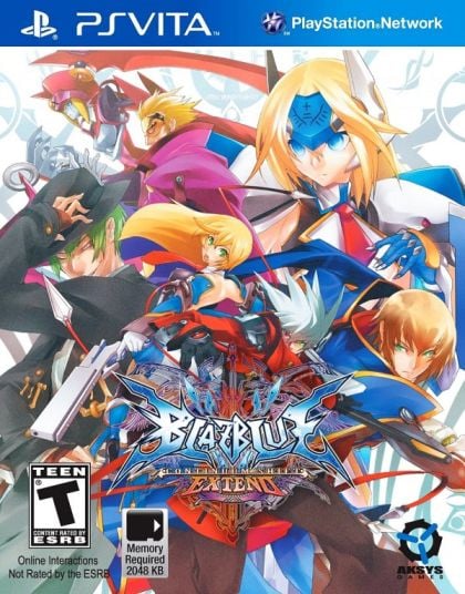 Blazblue: Continuum Shift Extend - front cover