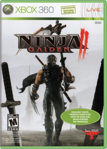 Ninja Gaiden II - front cover