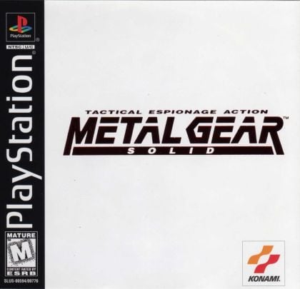 Metal Gear Solid - front cover