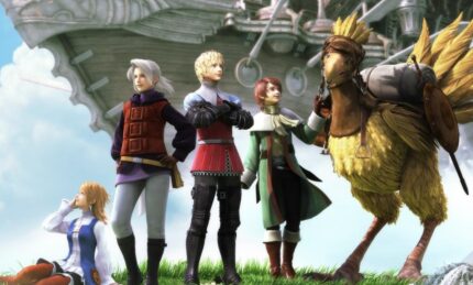 Final Fantasy III - back cover