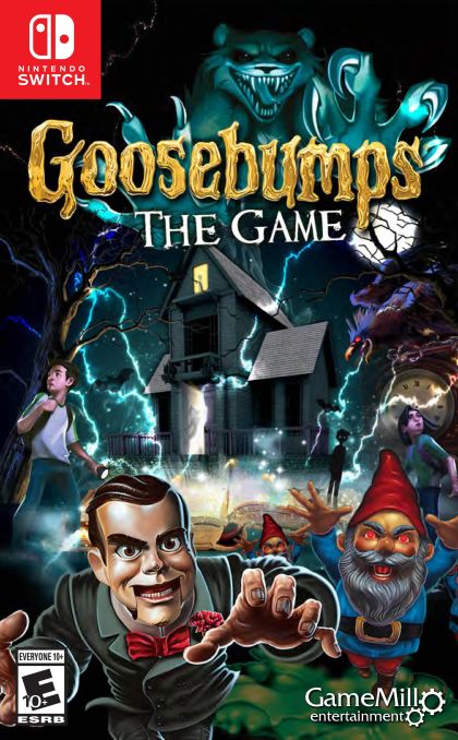 Goosebumps The Game - front cover