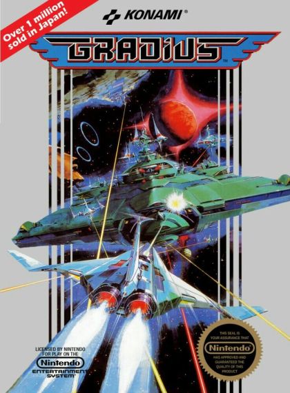 Gradius - front cover