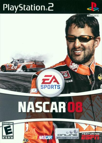 NASCAR 08 - front cover