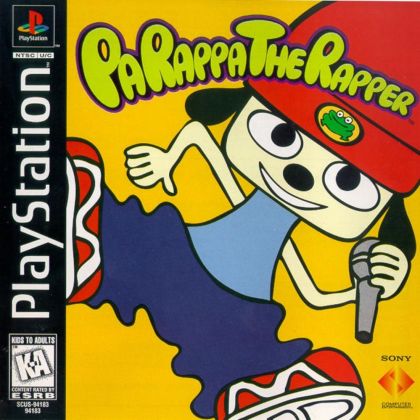 PaRappa the Rapper - front cover