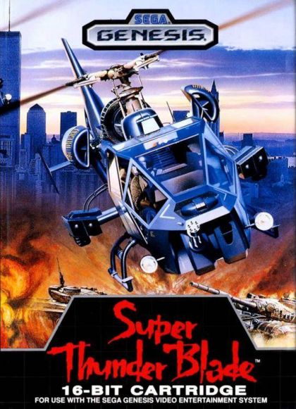Super Thunder Blade - front cover