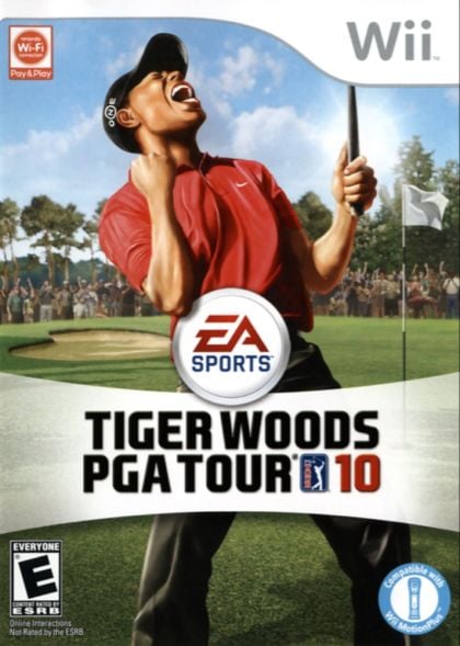 Tiger Woods PGA Tour 10 - front cover
