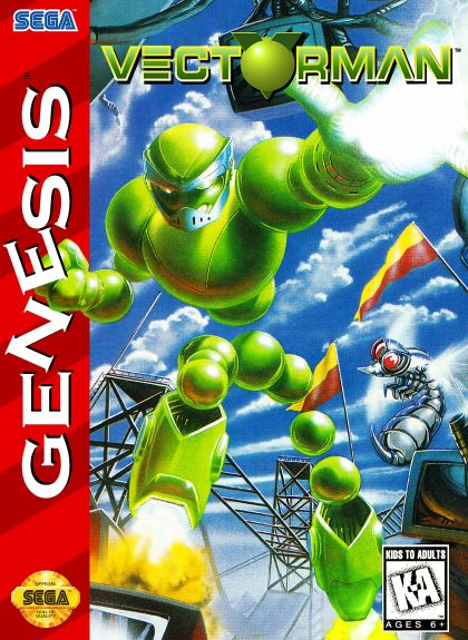 Vectorman - front cover