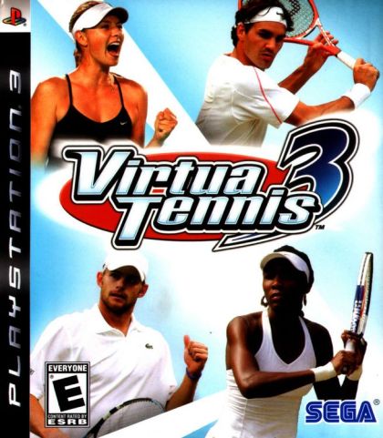 Virtua Tennis 3 - front cover