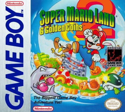 Super Mario Land 2 - front cover
