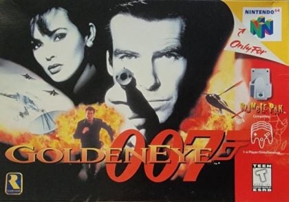 007 GoldenEye - front cover