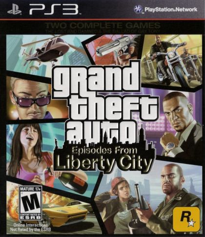 Grand Theft Auto: Episodes from Liberty City - front cover