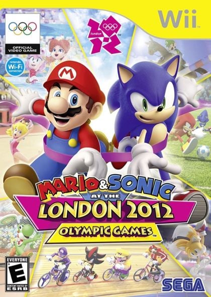 Mario and Sonic: London Olympic Games - front cover