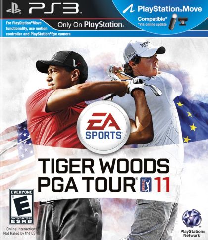 Tiger Woods PGA Tour 11 - front cover