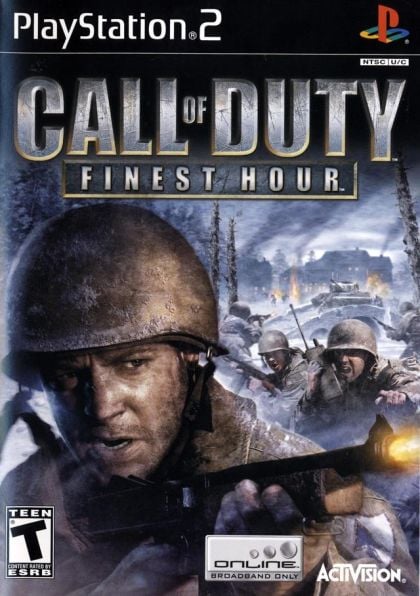 Call of Duty Finest Hour - front cover
