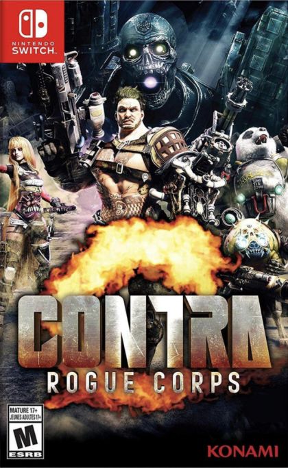 Contra Rogue Corps - front cover