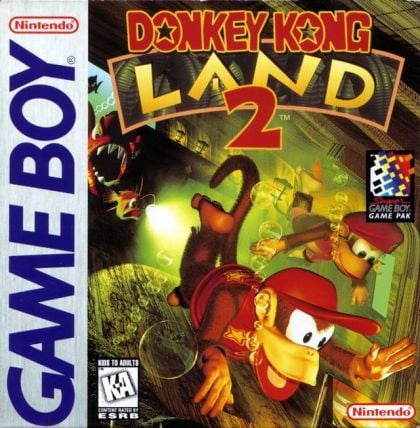 Donkey Kong Land 2 - front cover