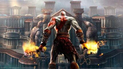 God of War - PlayStation 2 - back cover