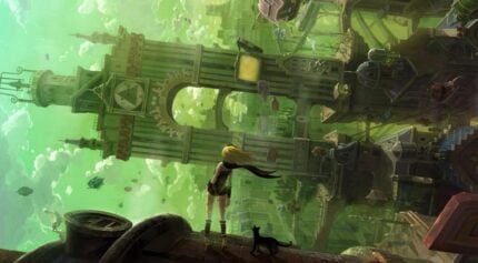 Gravity Rush - back cover
