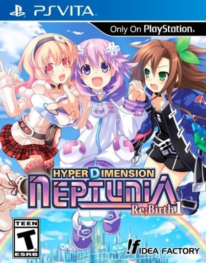 Hyperdimension Neptunia Re;Birth 1 - front cover