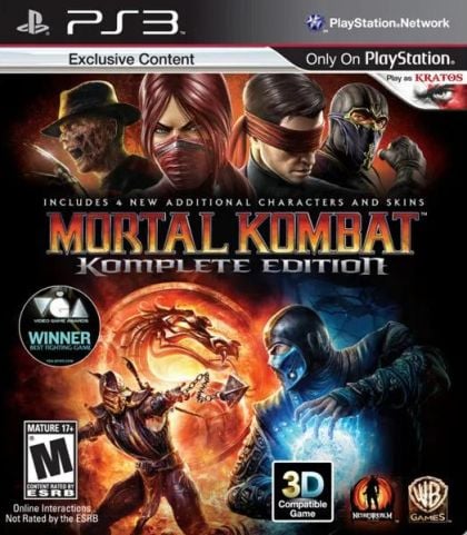 Mortal Kombat - front cover