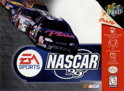 NASCAR 99 - front cover