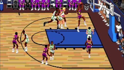 NBA Jam - back cover