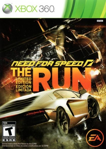Need for Speed The Run - front cover
