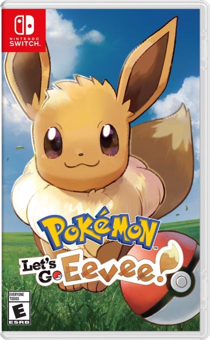 Pokemon: Let's Go, Eevee! - front cover