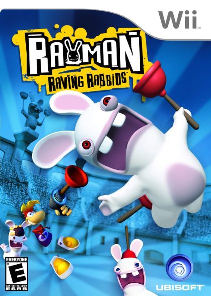 Rayman Raving Rabbids - front cover