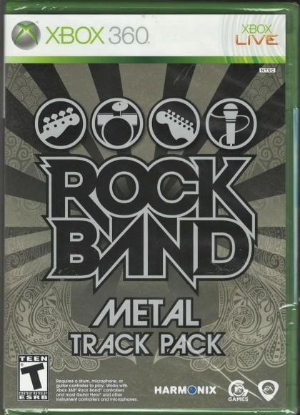 Rock Band Track Pack: Metal - front cover