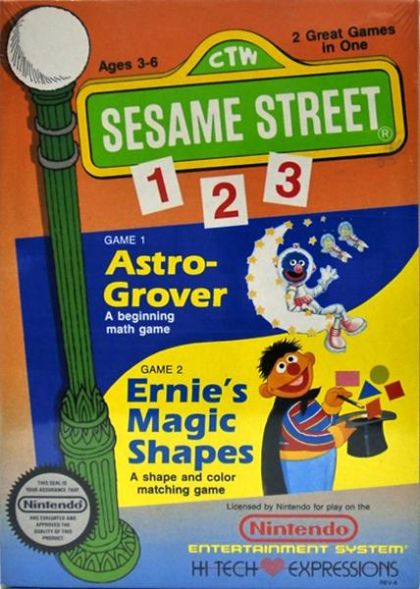 Sesame Street 123 - front cover