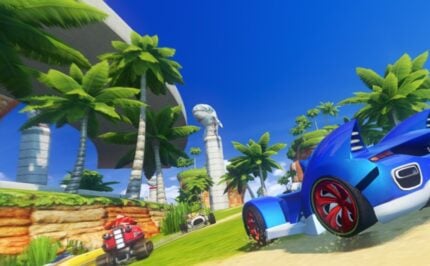 Sonic Racing - back cover