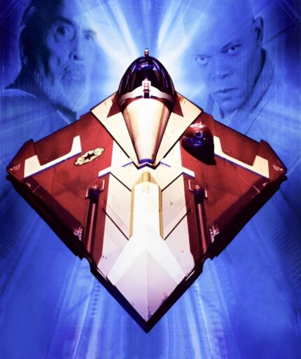 Star Wars jedi Starfighter - back cover