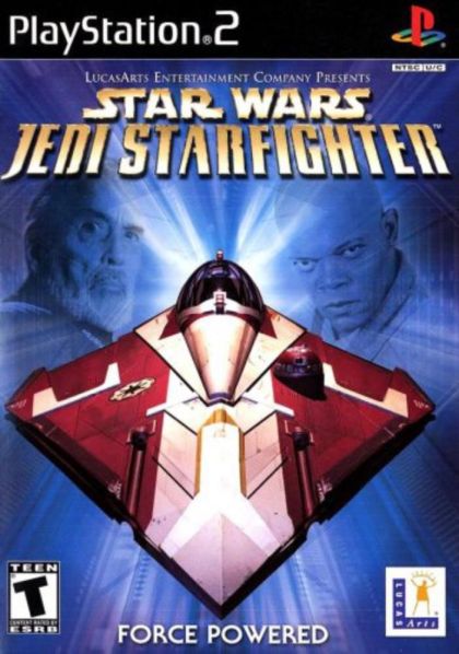 Star Wars jedi Starfighter - front cover
