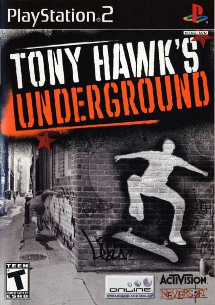 Tony Hawk Underground - front cover