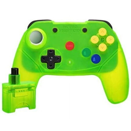 Brawler 64 Wireless Gamepad (Extreme Green) - front cover
