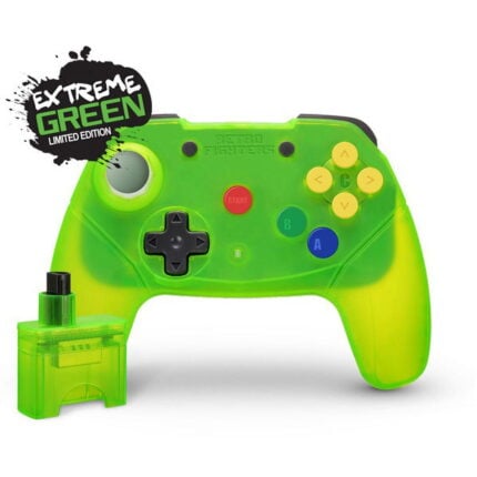 Brawler 64 Wireless Gamepad (Extreme Green) - back cover